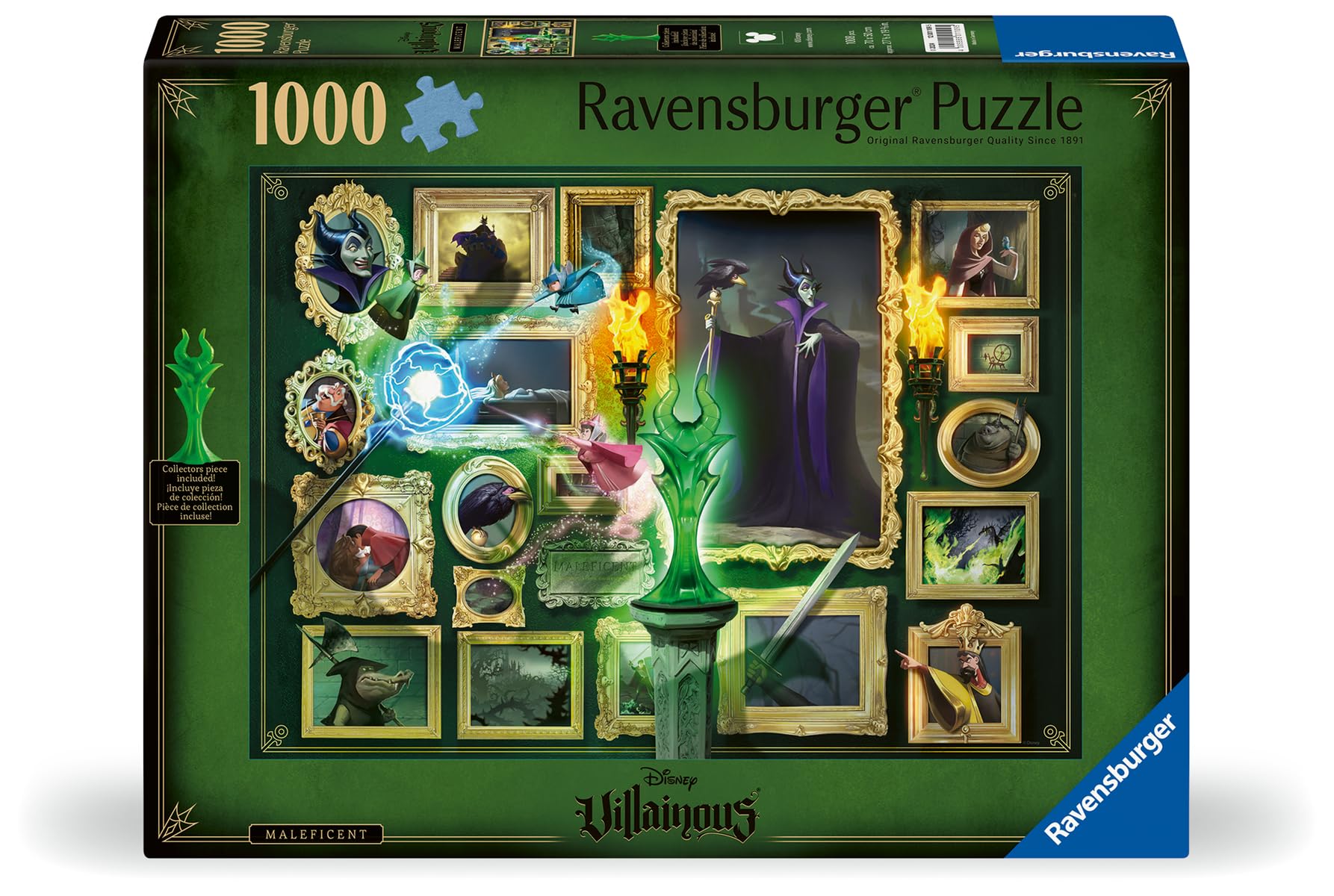 悪役が施す美徳　ジグソーパズル Amazon | Ravensburger Disney Villainous: 悪意と置物 1000ピース