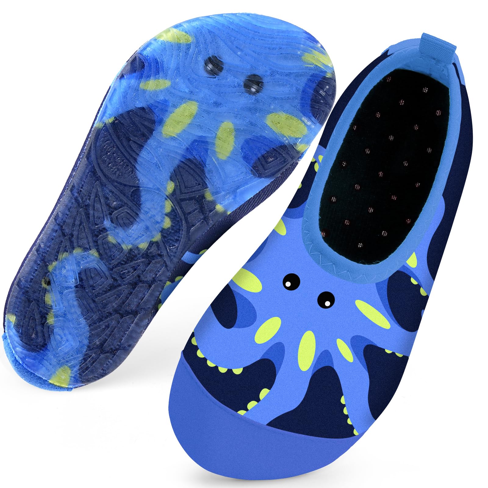 Kids Swim Water Shoes for Boys Girls Toddlers Baby Aqua Socks for Kids Quick Dry Pool Beach Barefoot Children — view 23
