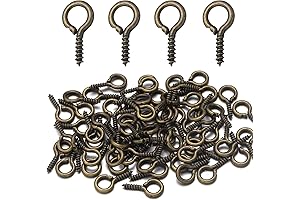 Supreme 7X14mm Screw Eye Hook for Precise Jewelry Making