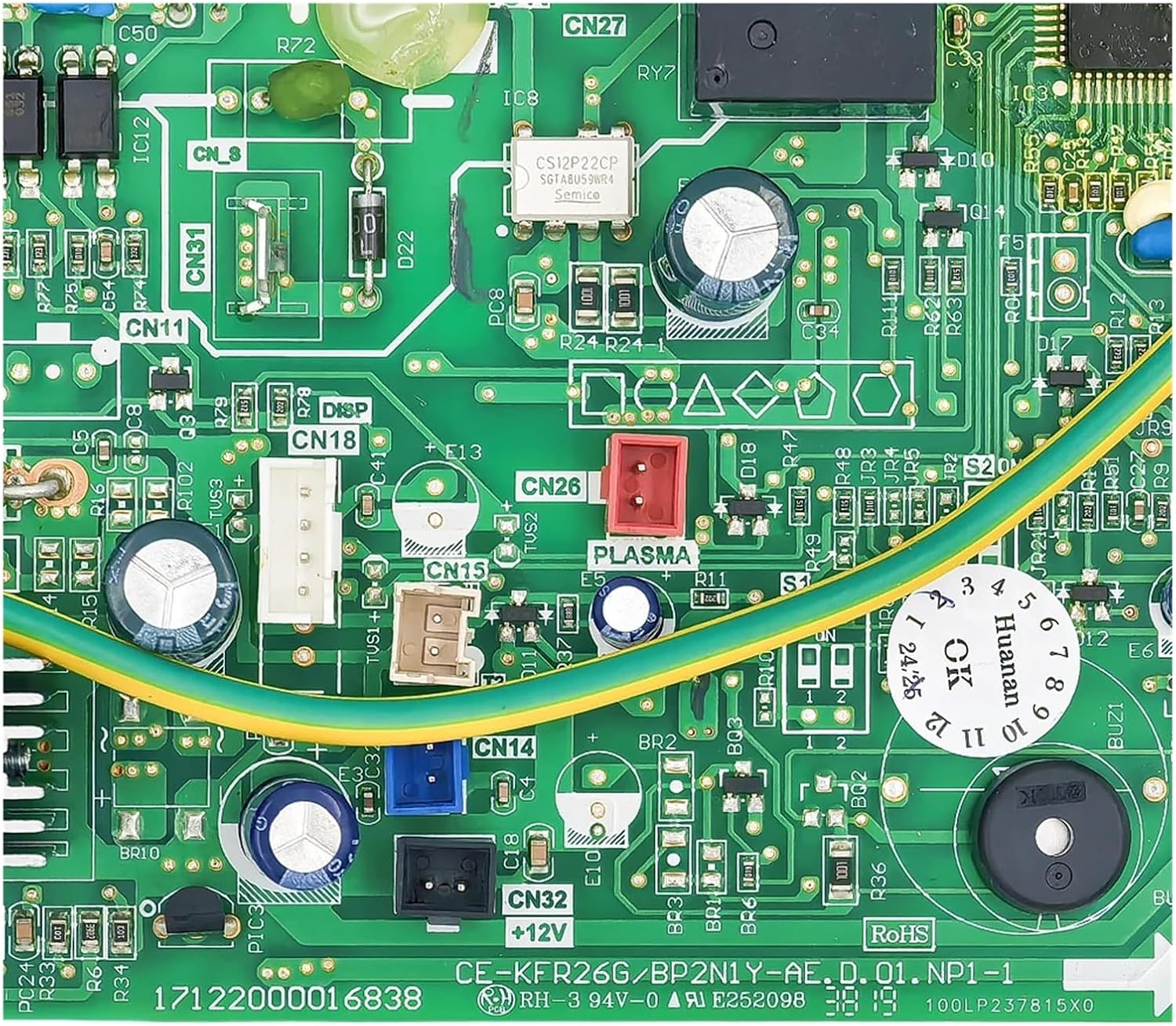 エアコンアクセサリー、Midea対応、エアコンコントロールボード CE-KFR26G/BP2N1Y-AE.D01.NP-1 回路PC