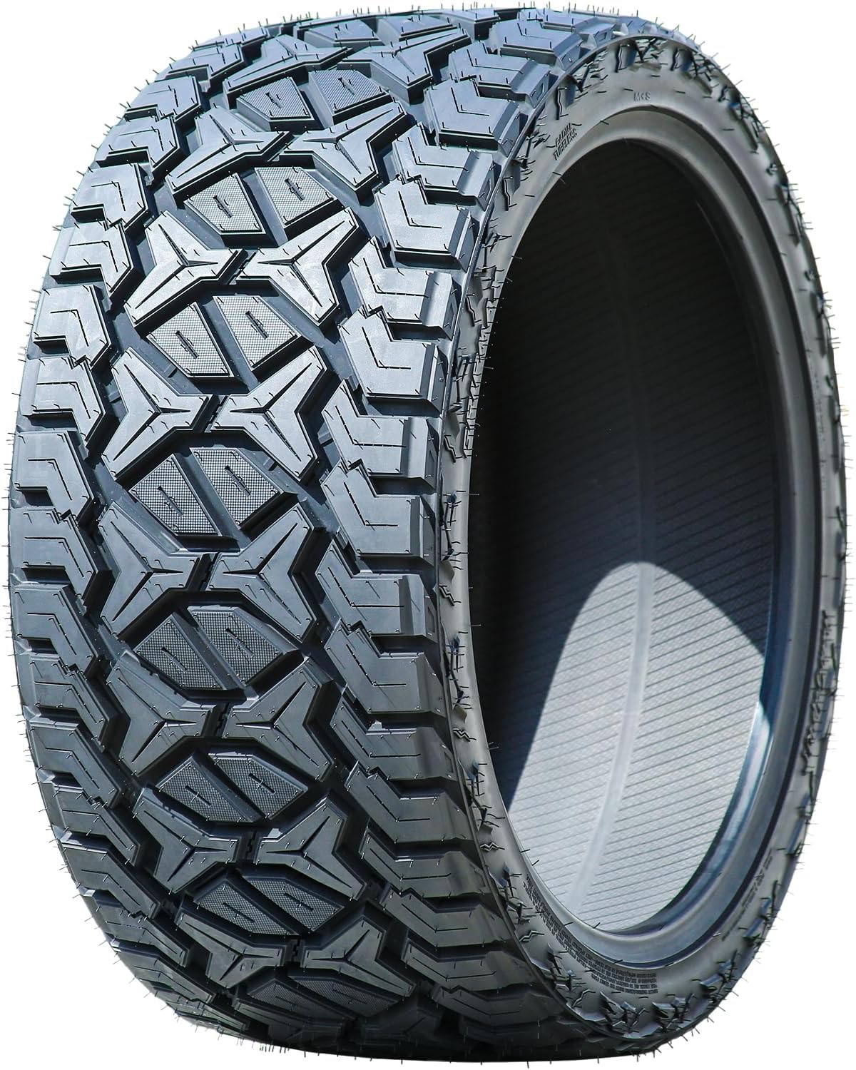 Gripmax MaxGrip R/T+ R/T All-Terrain Mud Off-Road Light Truck Radial Tire-33X11.50R22LT 33X11.50X22 33X11.50-22 121Q Load Range E LRE 10-Ply BSW Black Side Wall