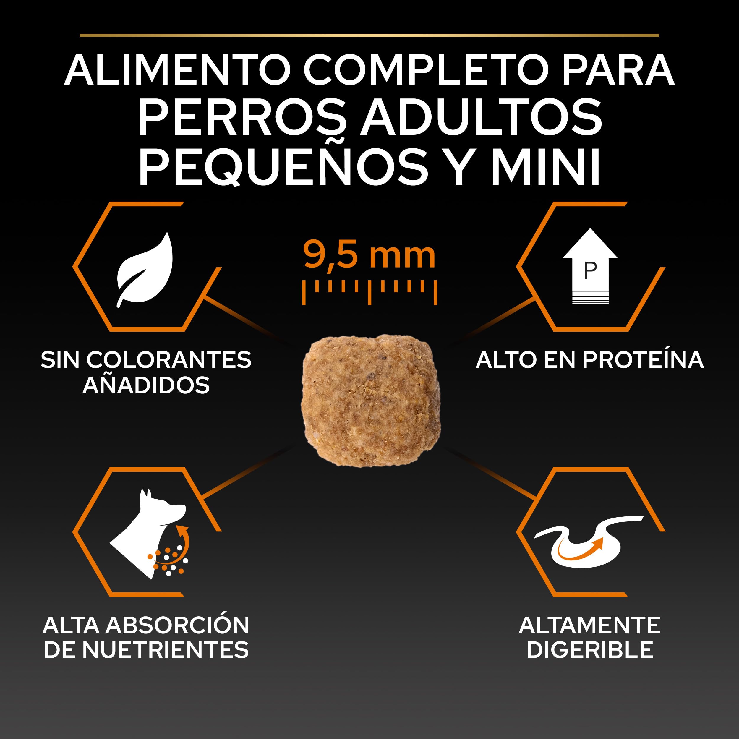Purina Pro Plan Small Balance Pienso para Perro pequeño, Mini, Adulto con Pollo, 8 bolsas de 700g