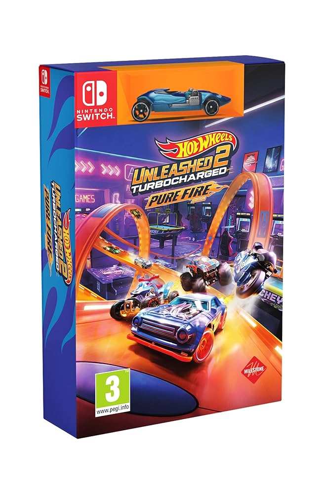 Nintendo Switch - HOTWHEELS UNLEASHED1+ 2TURBOCHARGED 2セット Amazon.com: Hot Wheels Unleashed 2: Turbocharged (Non-US