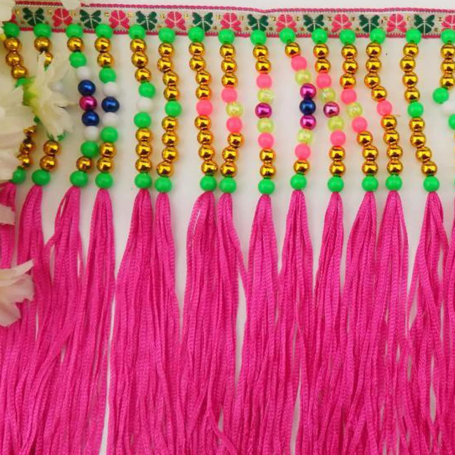 1Yard Fringe Tassel Trimming Ribbons Beading Fringe Pearled