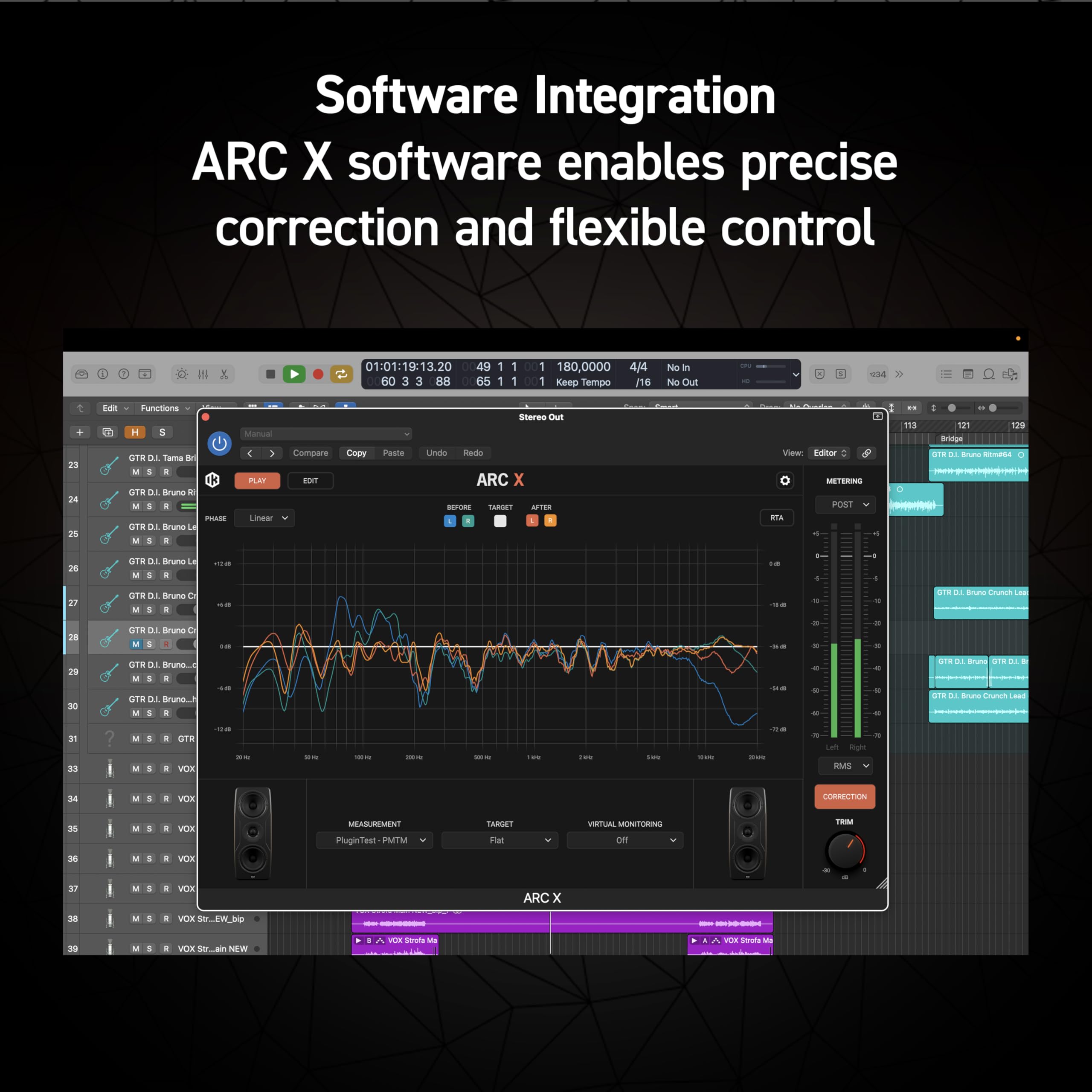 IK Multimedia ARC Studio. Standalone advanced room correction system. Includes hardware processor unit, ARC 4 software and measurement mic