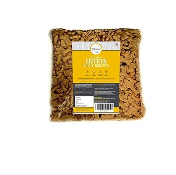 Chewers Oven Baked Real Chicken Puppy Dog Biscuits, Chicken Flavour, Dog Treat 1 Kg
