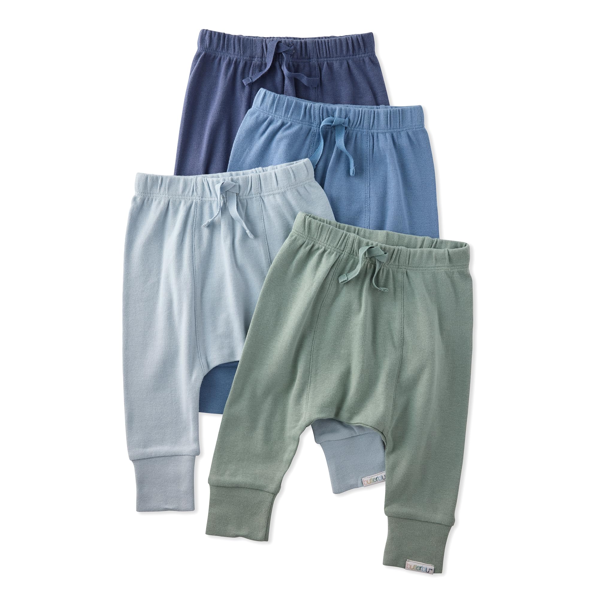 Jordan 4-Pack Jogger Baby & Toddler Pants 100% Organic Cotton