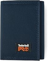 Timberland PRO Men's Cordura Nylon RFID Blocking Trifold Wallet with ID Window & 13 Card Slots