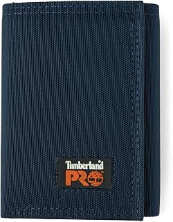 Timberland PRO Men's Cordura Nylon RFID Blocking Trifold Wallet with ID Window & 13 Card Slots
