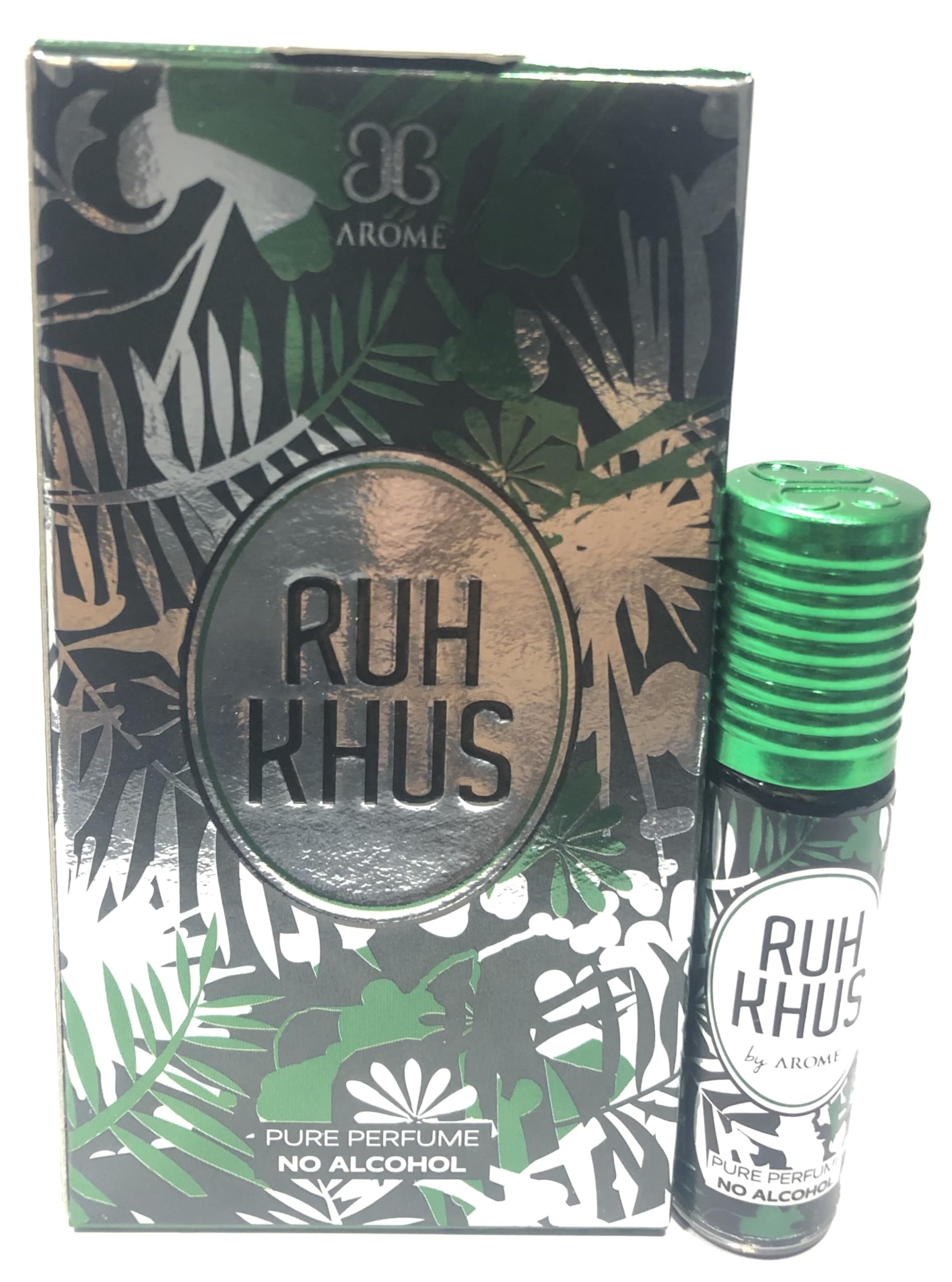 Arome Ruh Khus Attar Perfume For Men Women I Non Alcoholic Roll On Attar I Usable For Gift I Long Lasting I Pocket Size