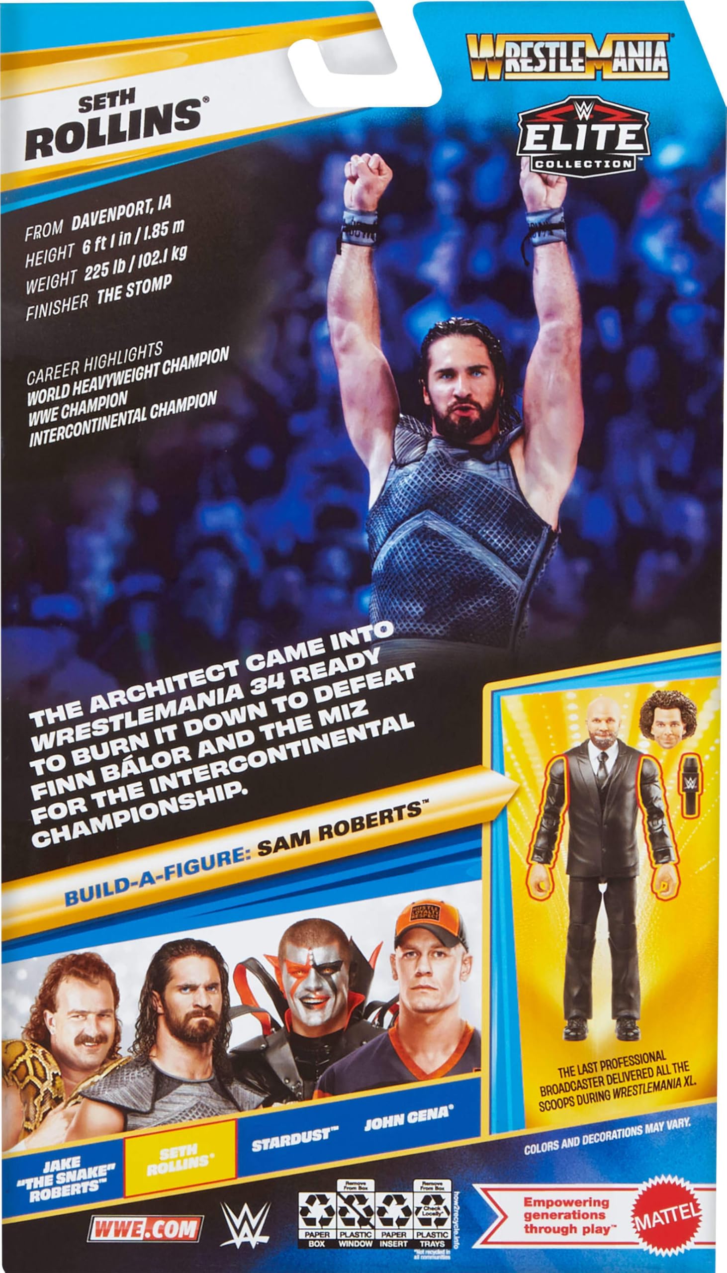 Amazon.co.jp: Mattel WWE エリートコレクション アクションフィギュア