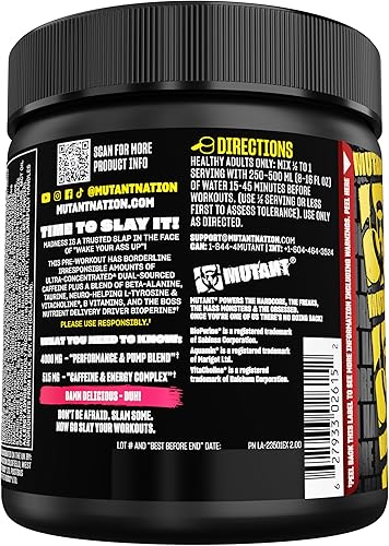 Miniatura 9 de Mutant Madness - Redefine la experiencia antes del entrenamiento y la lleva a un nuevo nivel extremo, diseñado exclusivamente para entrenamientos de