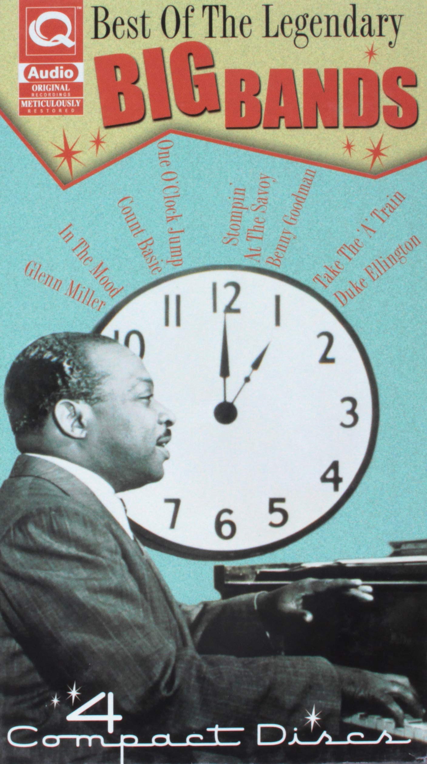 Best Of The Legendary Big Bands Featuring Glenn Miller,Count Basie, Benny Goodman, Duke Ellington (48 Titles) [Audio CD]