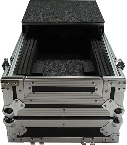 Miniatura 4 de Harmony Audio HC10MIXLT Flight DJ Laptop Glide - Funda mezcladora de 10 pulgadas compatible con Pioneer DJM-450