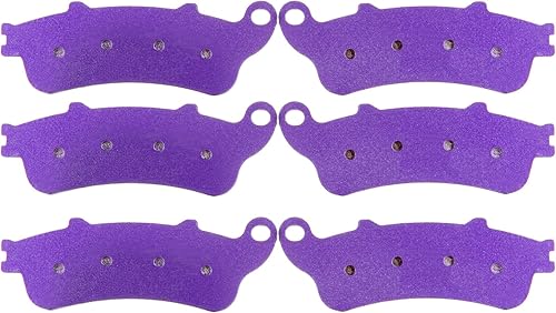 Miniatura 2 de Pastillas de freno de fibra de carbono FA261 3 pares de pastillas de freno para Vision Tour 2008-2014, para ST1300 2003-2010, para Vision 8-Ball