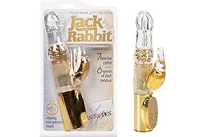 California Exotics Platinum Multi-Function Jack Rabbit Gold: Enhance Intimacy with Precision Power