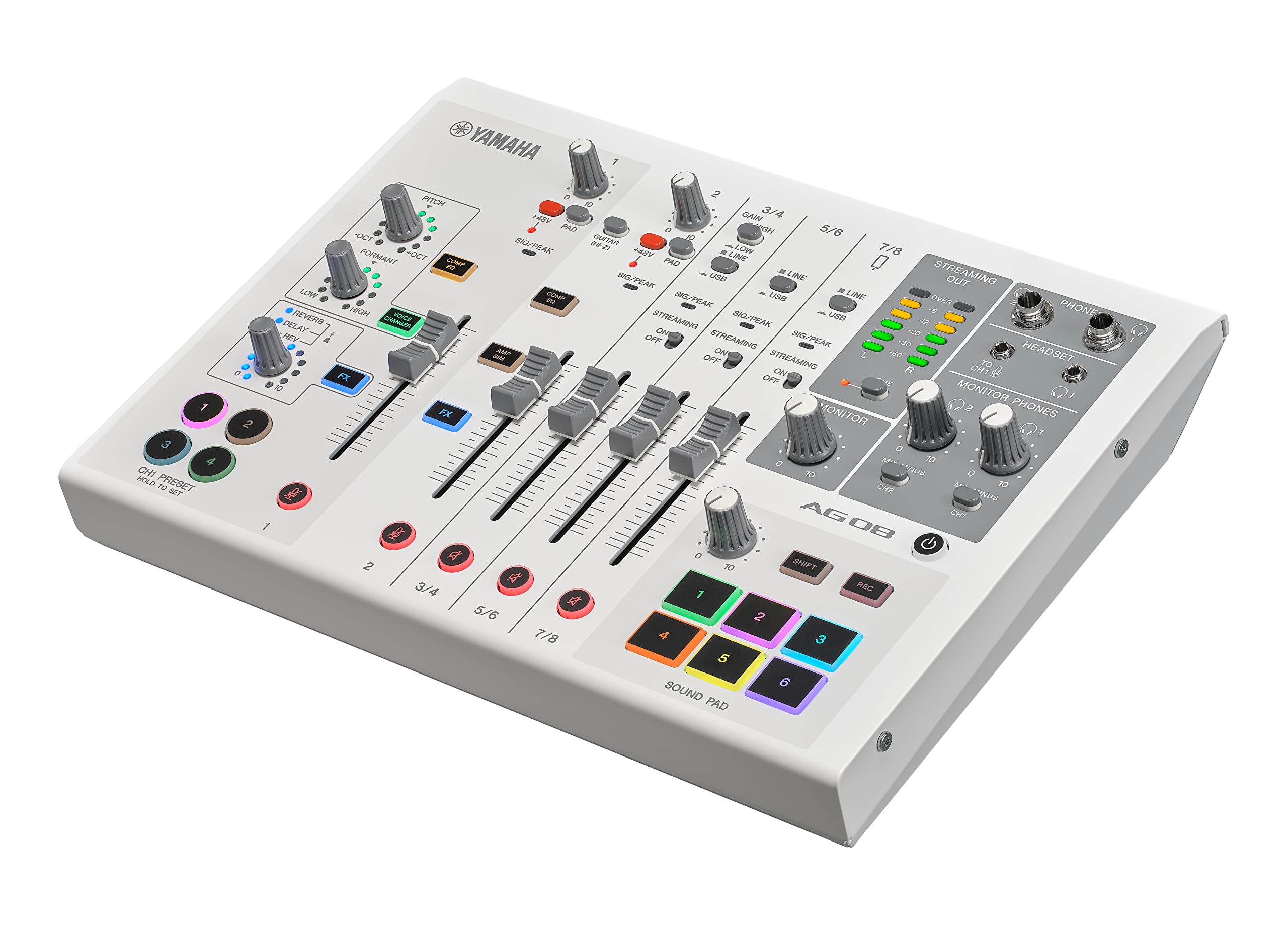 AG08, white : Amazon.de: Musikinstrumente & DJ-Equipment