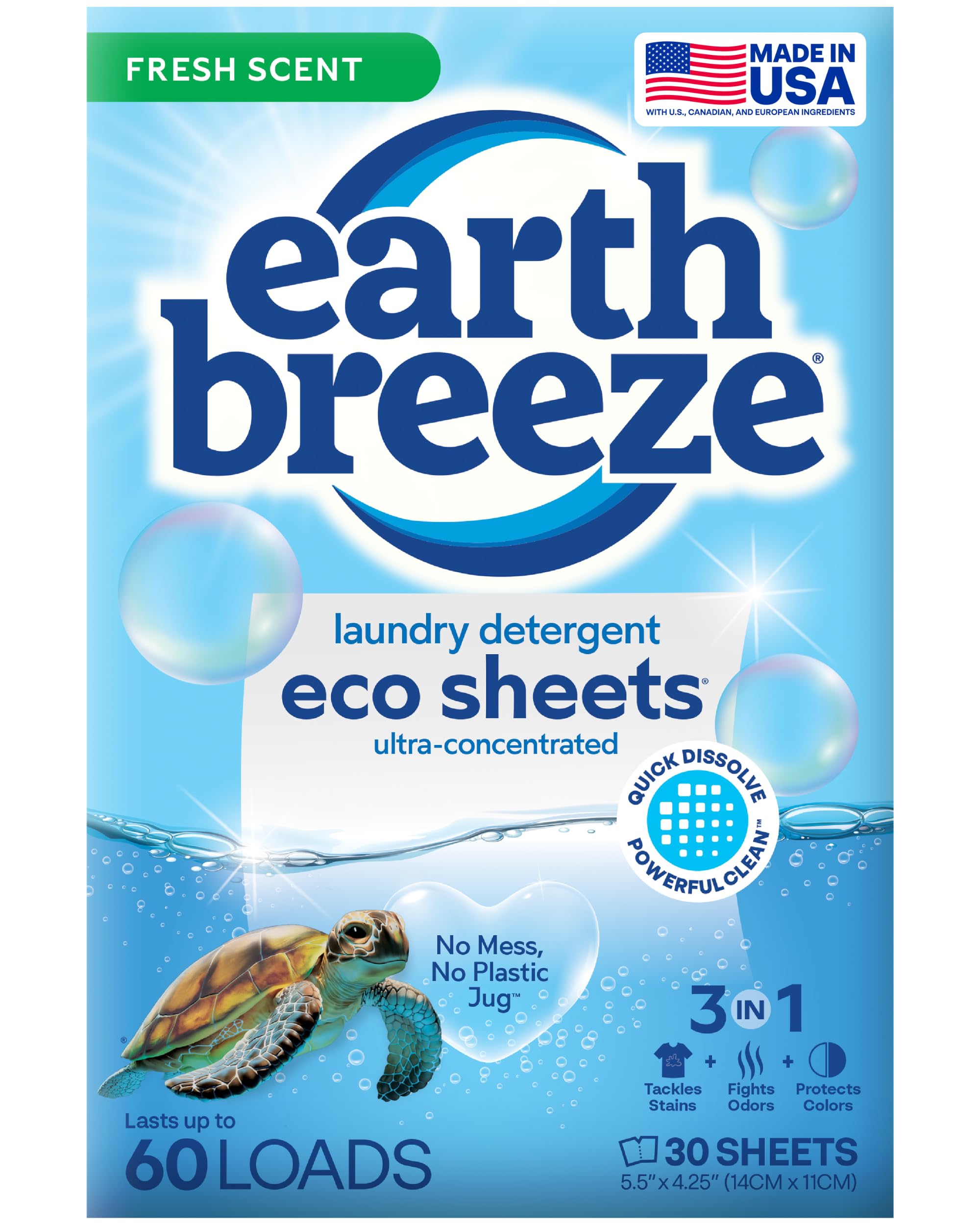 Earth Breeze Laundry Sheets