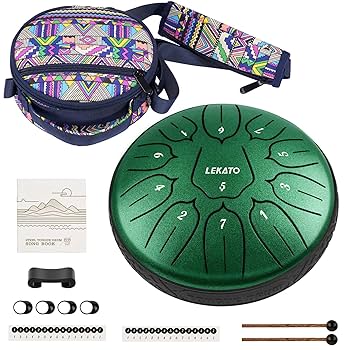 Amazon | タングドラム スリットドラム 11音 6インチ 収納バッグ