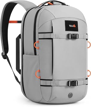 Tolaccea 30L Travel Laptop Backpack TSA Carry-On for Business Trips Commute