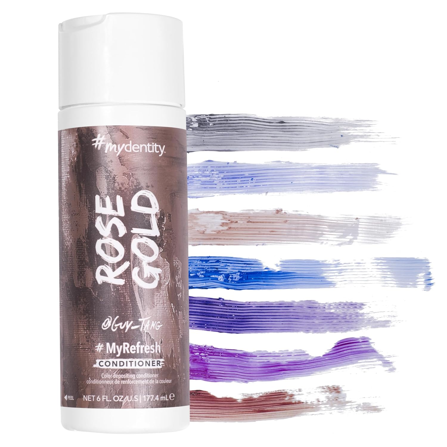 #MYDENTITY MyRefresh Color Depositing Conditioner, 6 oz | Temporary Hair Dye | Color Lasts up to 25 washes #MYDENTITY MyRefresh Color Depositing Conditioner, 6 oz | Temporary Hair Dye | Color Lasts up to 25 washes