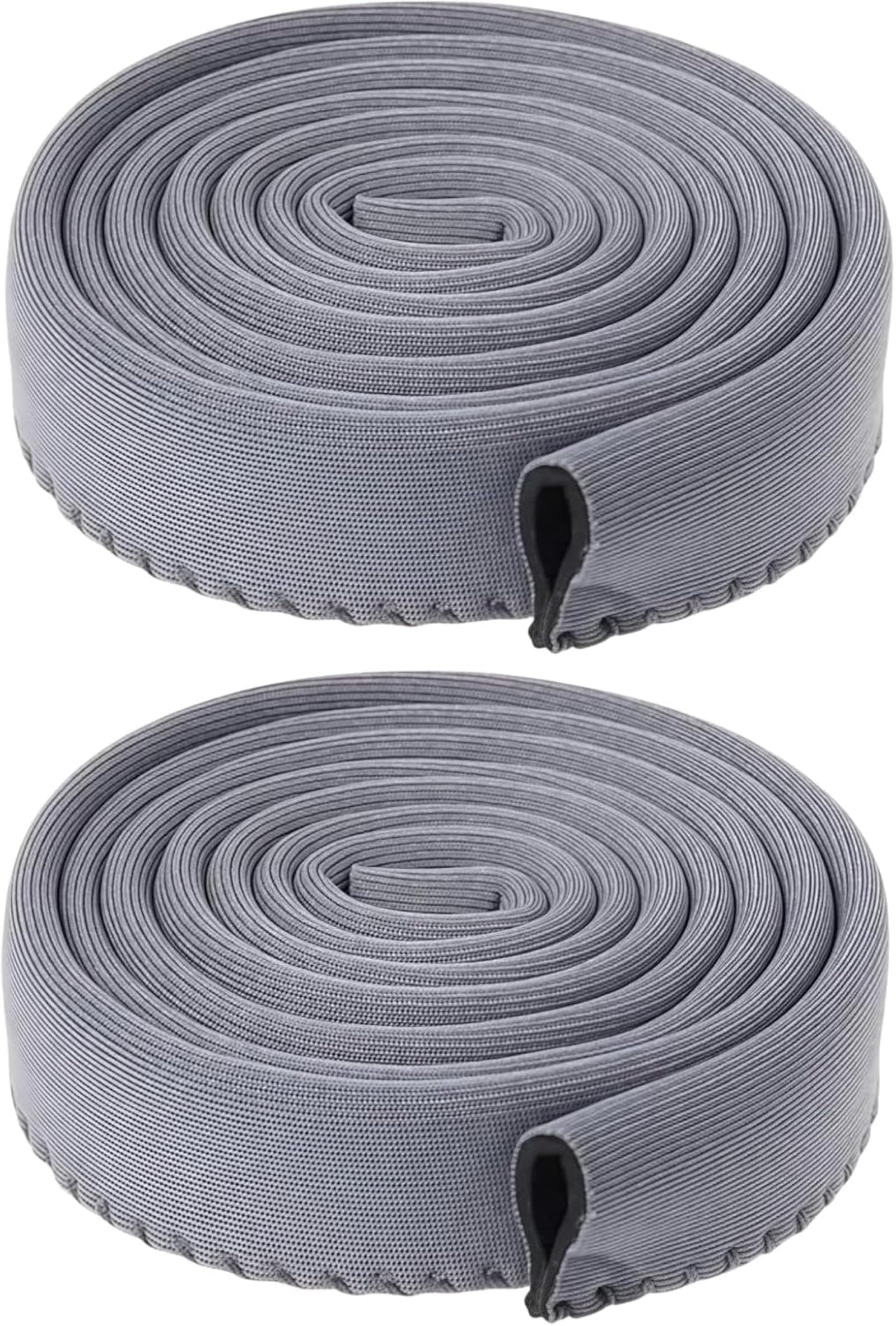 Ssmmam 2Pcs Grey Hydration Bladder Tube Sleeve, Water Bladder Tube Cover Hydration Tube Sleeve Insulation Hose Cover, Running Cycling Water Bag Tube Thermal Hose Cover Accessories