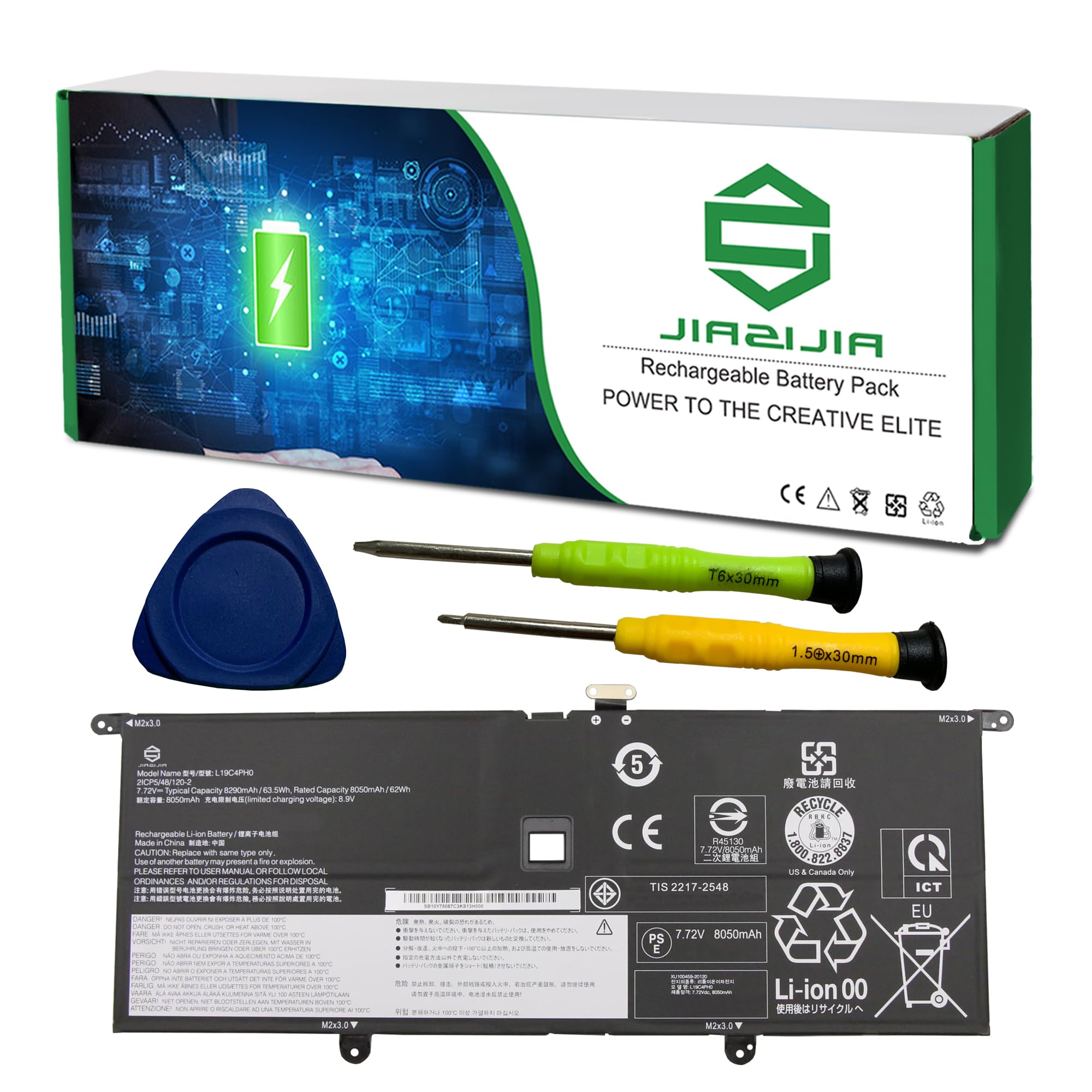 Amazon.com: JIAZIJIA L19C4PH0 Laptop Battery Replacement for