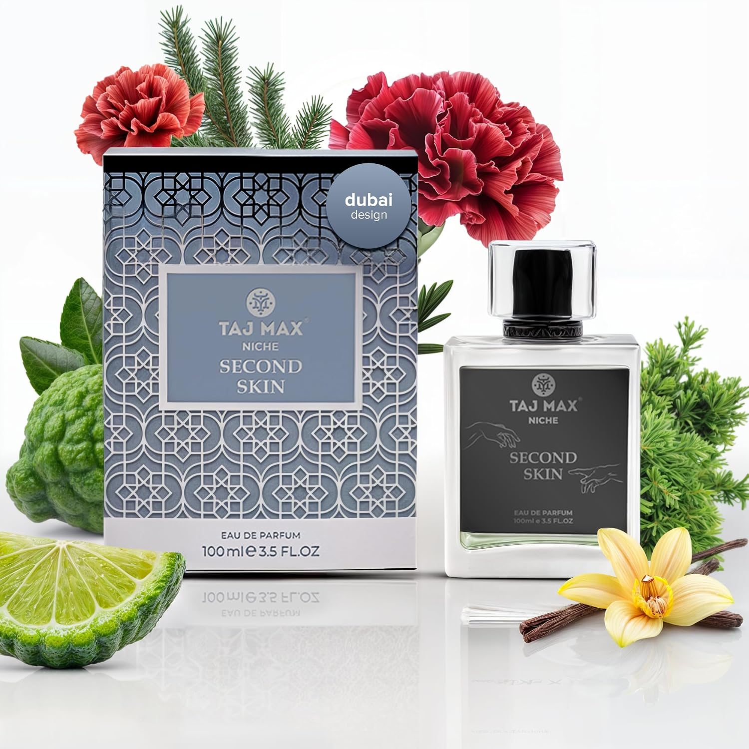 Arabian Perfume for Women 3.5 Oz - Inspired by T.Fd Nero.li Portofino - Long-Lasting Oriental Floral & Woody Arabic Dubai Scent - Luxury Fragrance Gift for Her (Second Skin)