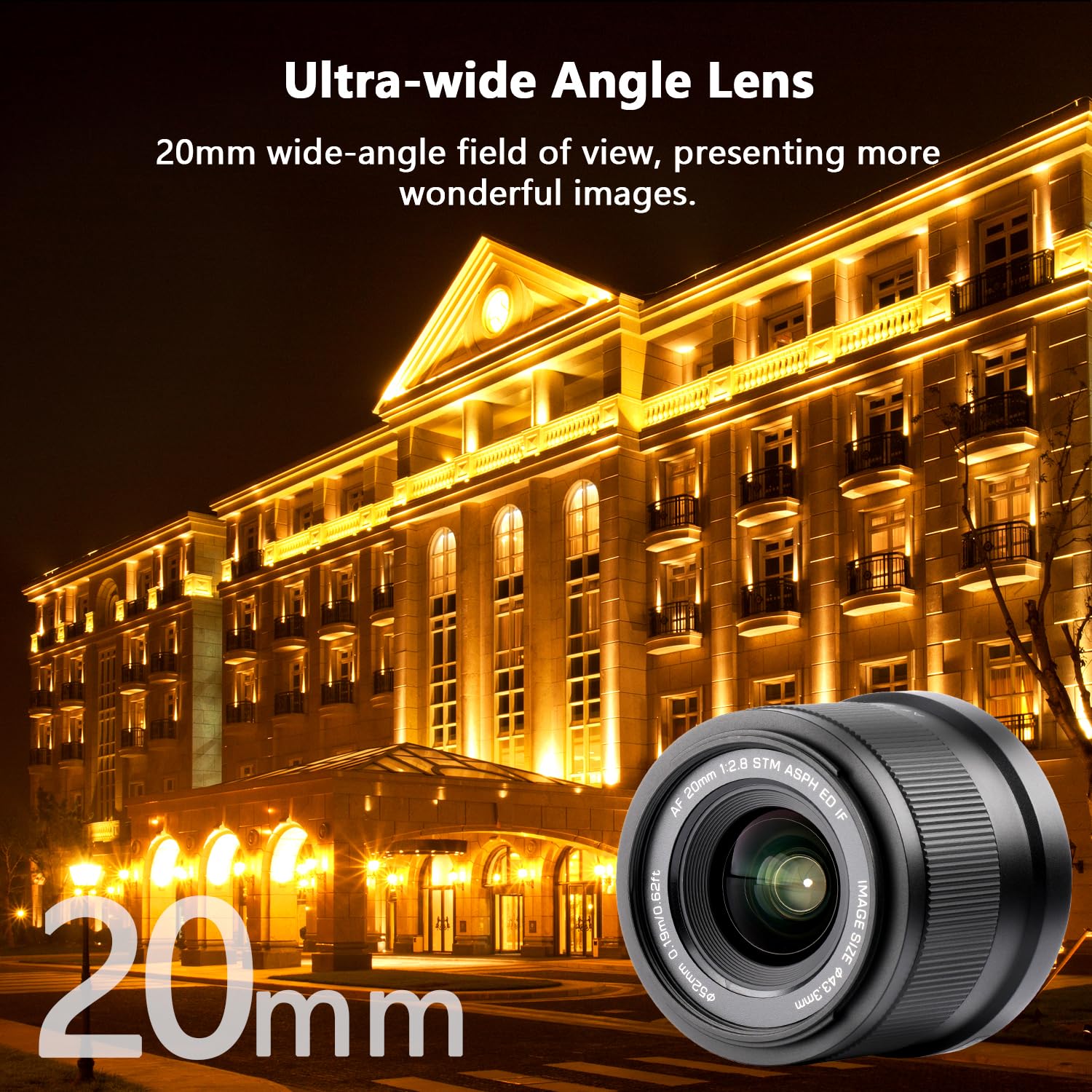 Amazon.com : VILTROX 20mm f2.8 Z Mount Lens, AF 20mm f/2.8 Full
