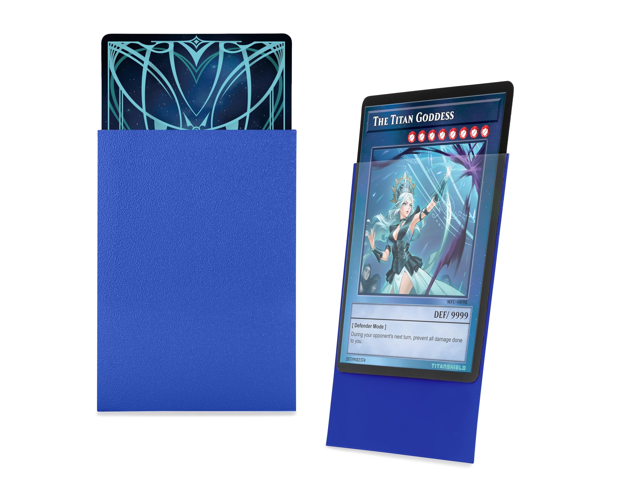 150 Fundas Transparentes TITANSHIELD Para Cartas Coleccionables – Tamaño Yu-Gi-Oh, Cardfight!! Vanguard Y Photocards