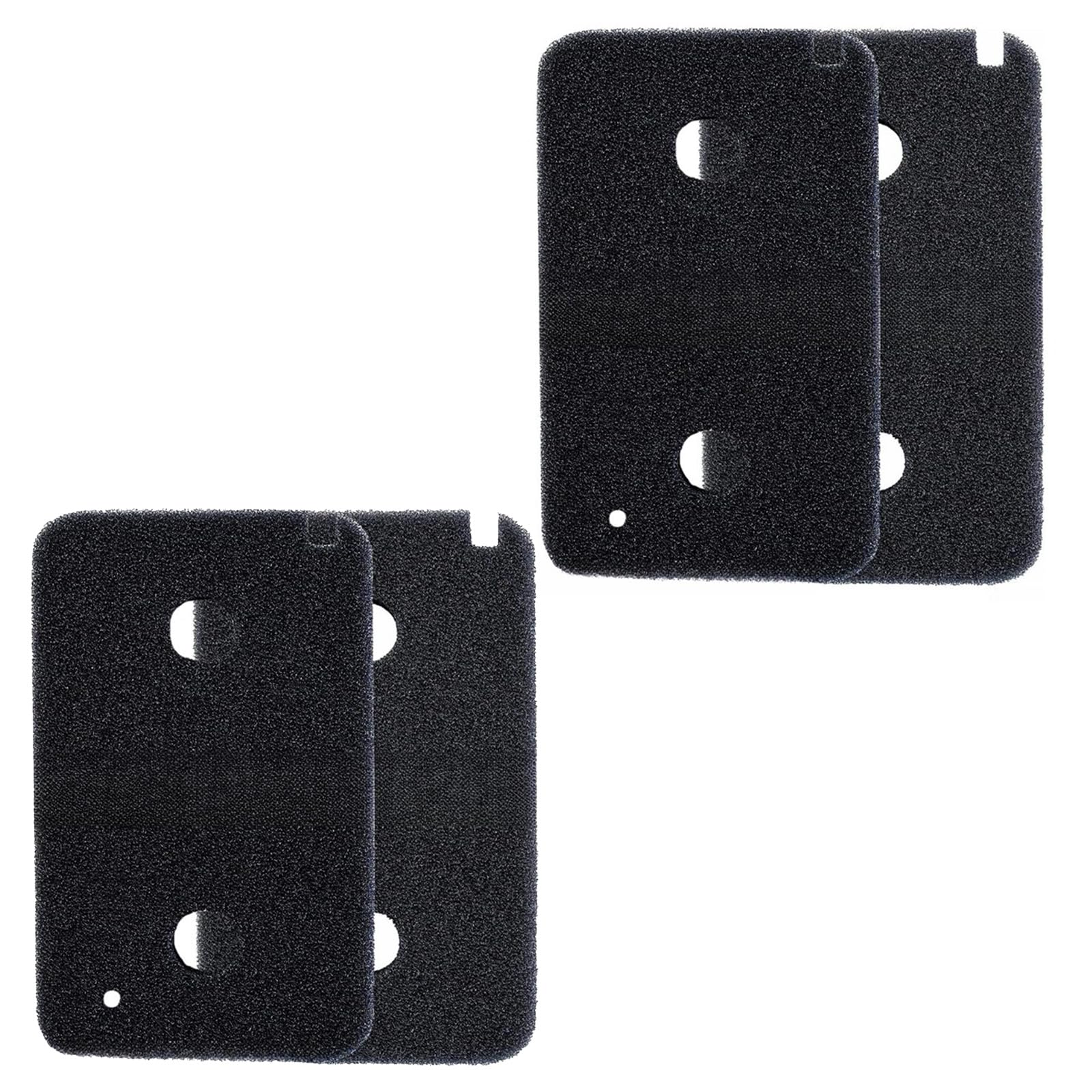 Replacement Dryer Filter Meshes Set of 2/4 with Large and Small Holes Washable for Optimal Airflows Foam for