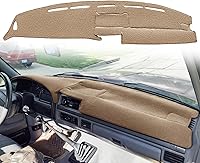 Vista 10 de Yiz Alfombrilla Protectora para Tablero Ajuste Personalizado para Ford F100 F150 F250 F350 Bronco 1980 1981 1982 1983 1984 1985 1986 Protector