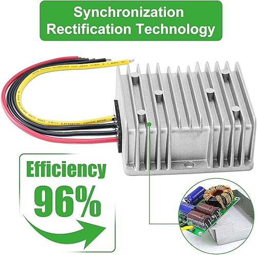 Miniatura 4 de DC 36V48V reductor de voltaje a 12V 20A 240W DC DC convertidor regulador de fuente de alimentación Módulo de alimentación Buck Transformer, reductor