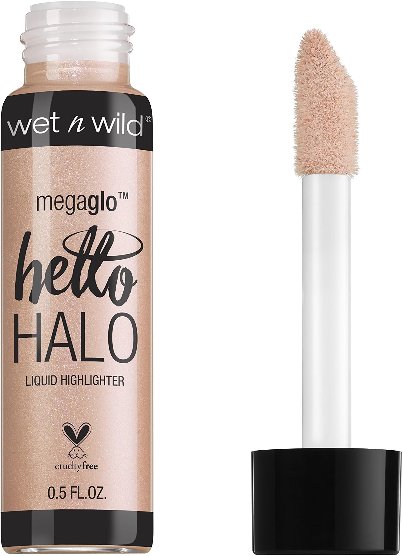 MegaGlo Hello Halo Liquid Highlighter - Halo, Goodbye