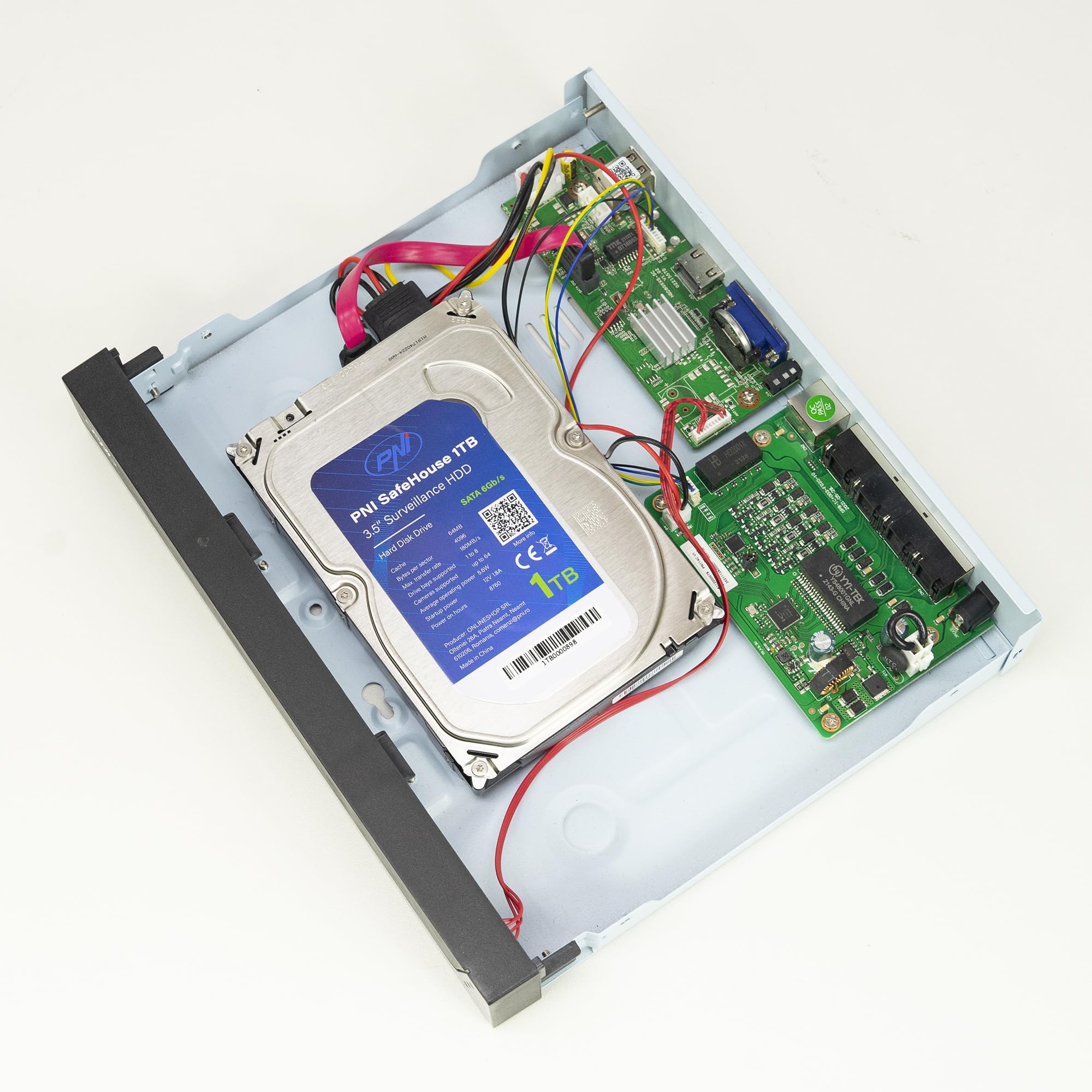 PNI Hard Disk interno SafeHouse 1TB, 3.5" HDD, CCTV, 64MB, per sistemi di sorveglianza