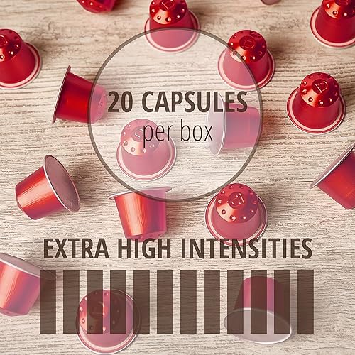 Miniatura 3 de Nite Edition MidNite Monkey 120ct para Nespresso Original Machine Compatible Pods I Intensidad 11  Cápsulas de café de aluminio Me gustan los granos