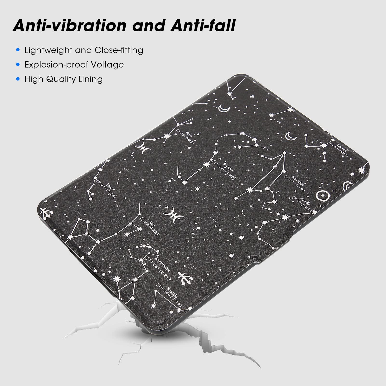 Aeun Fundas para Lectores de Libros Electrónicos, Funda Protectora Práctica de Larga Duración para Kindle Paperwhite