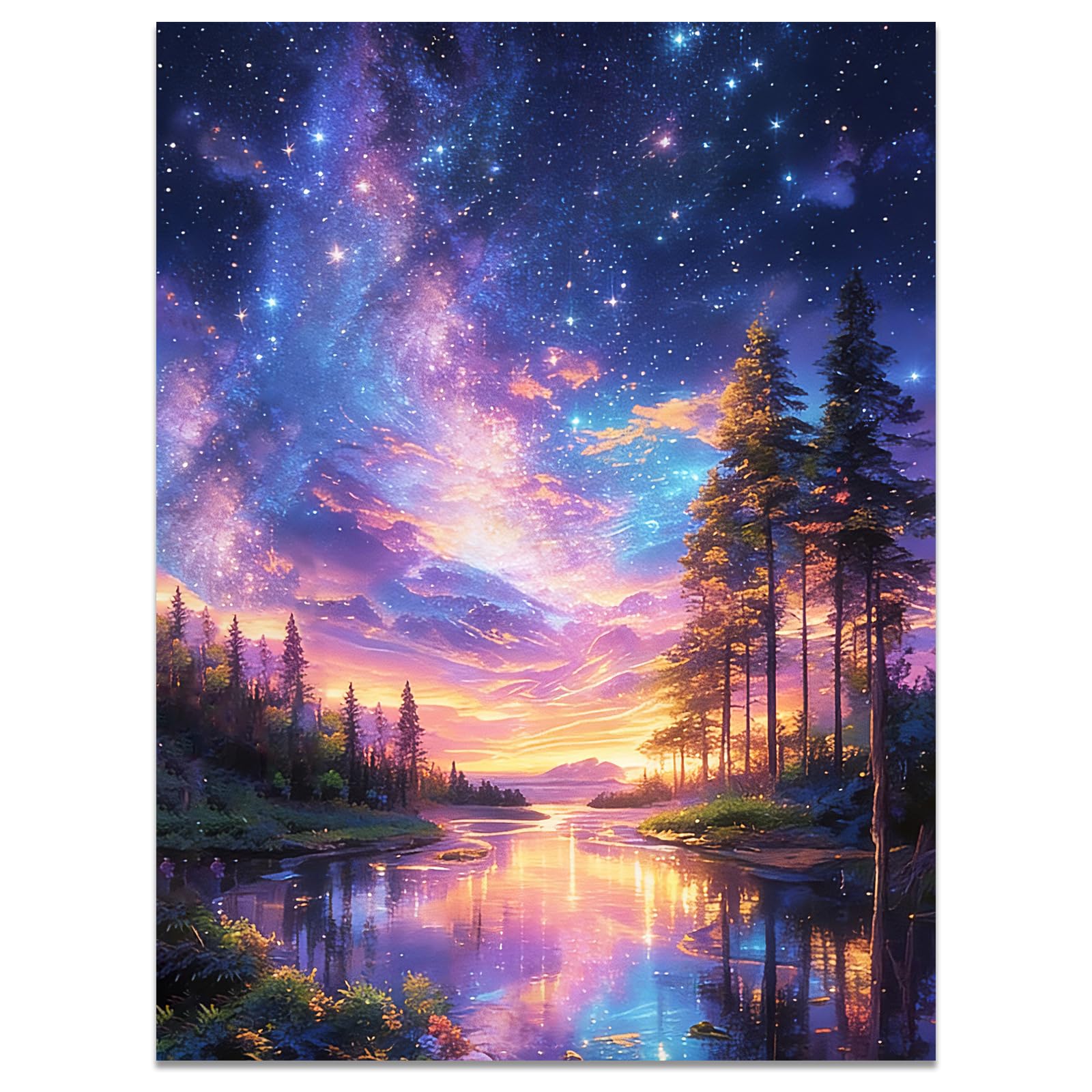 Michiyo　ダイヤモンドアート Amazon.co.jp: Lanzeyo ダイヤモンドアート キット 極光と星空 30×40cm
