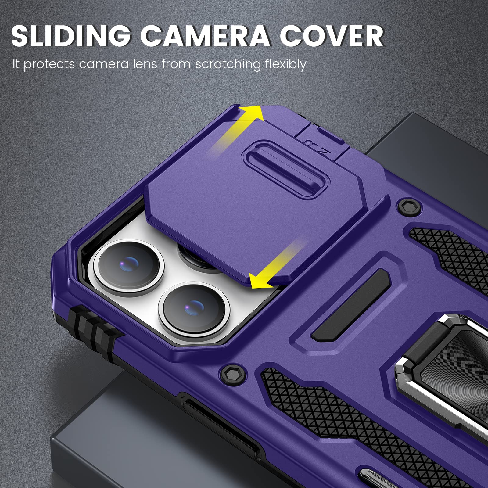 Amazon.com: Maxdara for iPhone 14 Pro Max Phone Case, with Slide