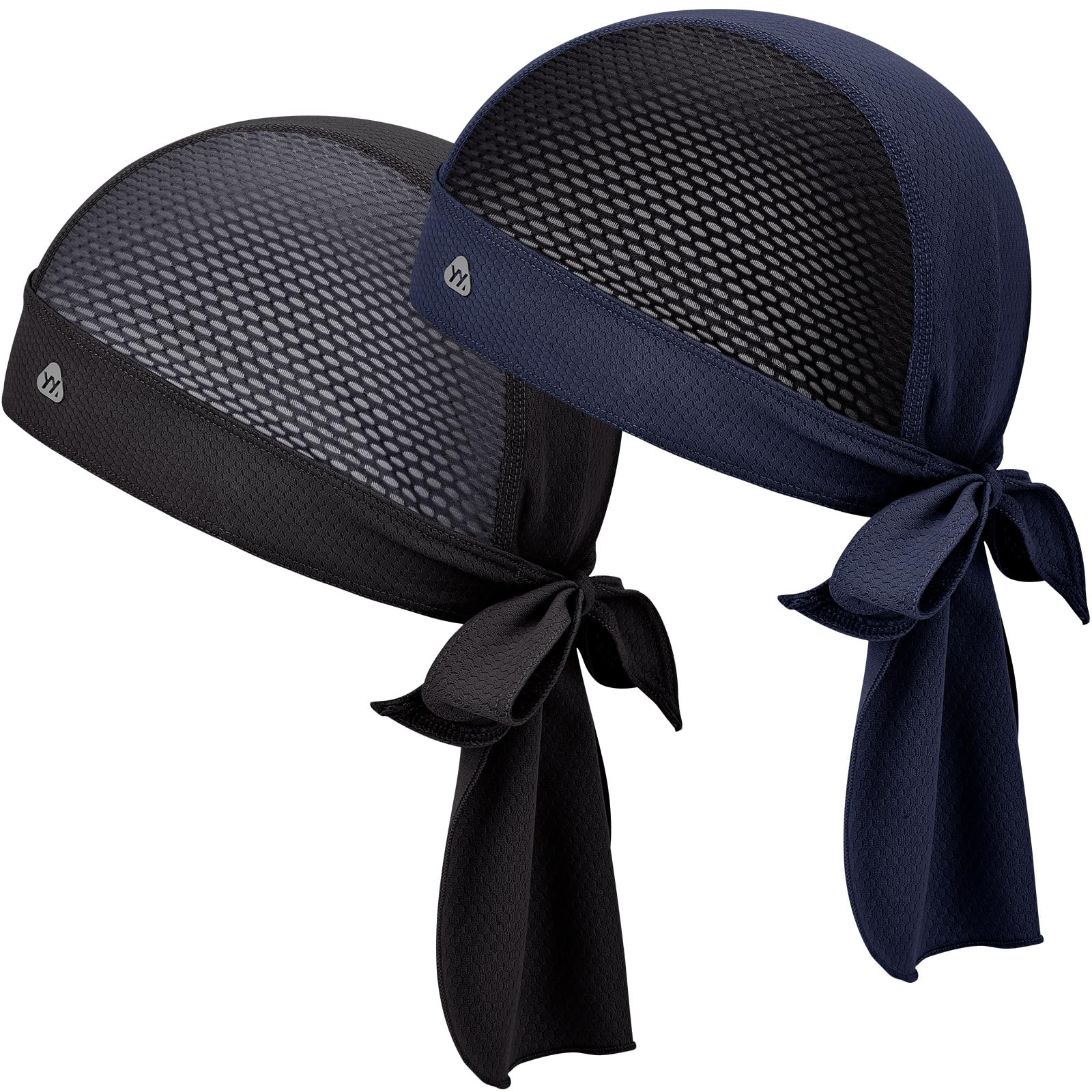 YANIKY Sports Bandana Cap UV Schutz Atmungsaktive Kopftuch Herren Damen Schnelltrocknend Durag Unter Helm Für Sommer Outdoor Sportarten Laufen