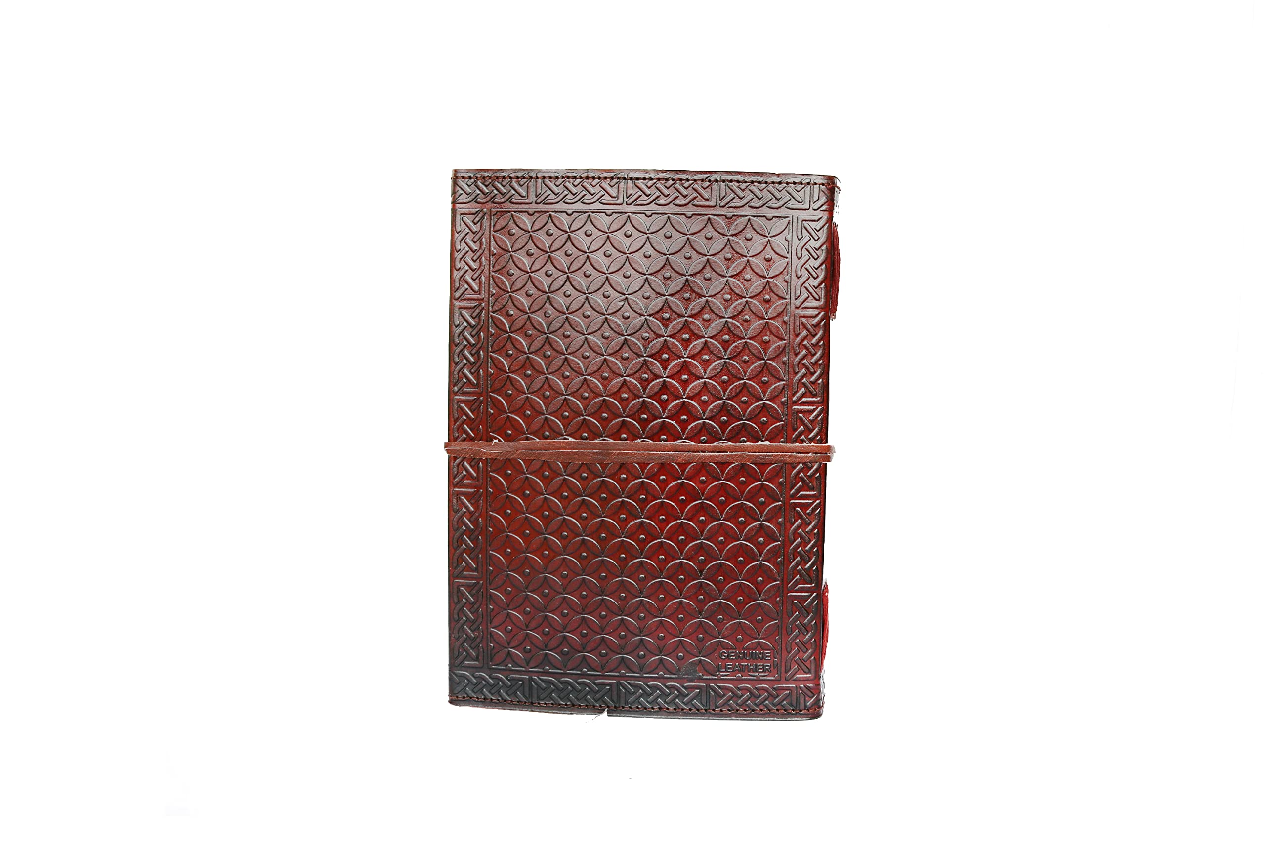 18 Cm Bloc-notes Carnet Cahier Feuilles Leather journal Intime avec Couverture en Cuir Fait à la Main arbre de la vie Celtique Vintage Leather journal