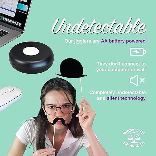 Miniatura 4 de Dispositivo mecánico de ratón indetectable, no USB, no requiere software, mantiene el mouse en movimiento y la computadora despierta. El mouse