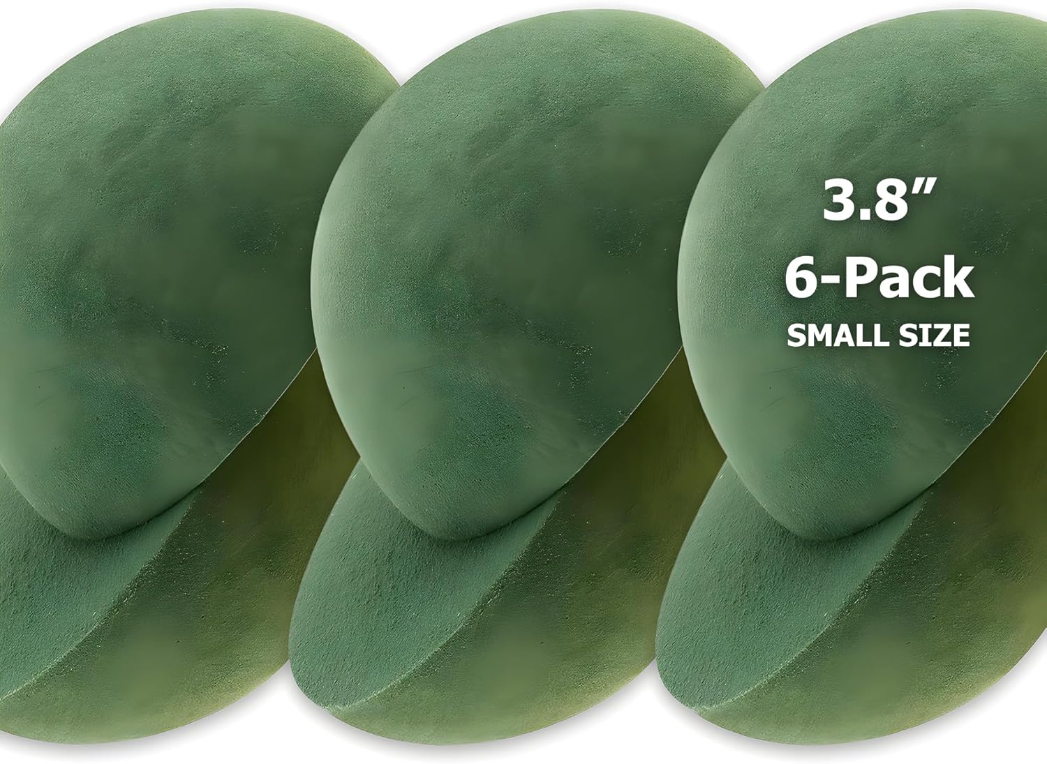 Amazon.com: Floral Foam Half Ball 3.8" 6-Pack - Floral Arrangements ...