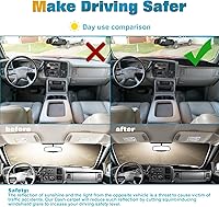 Vista 8 de x xotic tech Cubierta de Tablero Alfombrilla de Ajuste Personalizado Almohadilla de Alfombra Antideslizante Compatible con Chevrolet Silverado