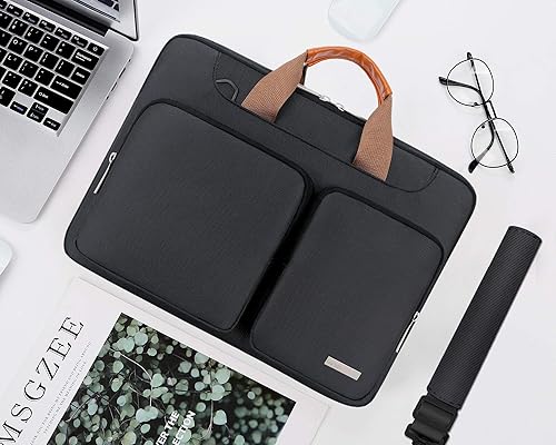 Miniatura 7 de Lacdo 17 - Funda para laptop de 17.3 pulgadas para mujeres y hombres, para DellHP EnvyASUSAcerLenovoLGRazer Blade Pro 17MacBook Pro 17, maletín de
