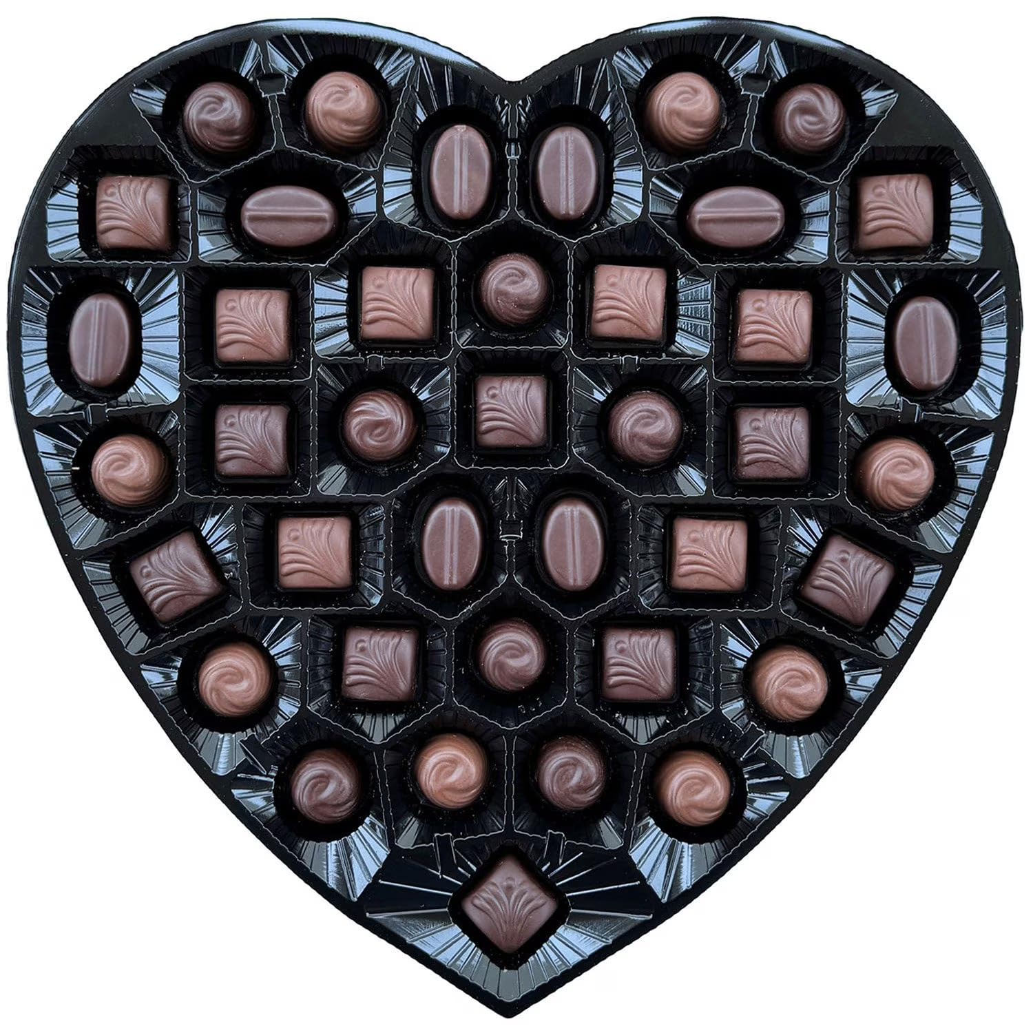 Valentine’s Day Bundle Gift Set for Her – Lace Thong with Rose, Pot of Gold Heart Chocolates (14.4 oz) & Travel Fragrance Spray Gift Set (6 Pack Mini Scents) - Image 5