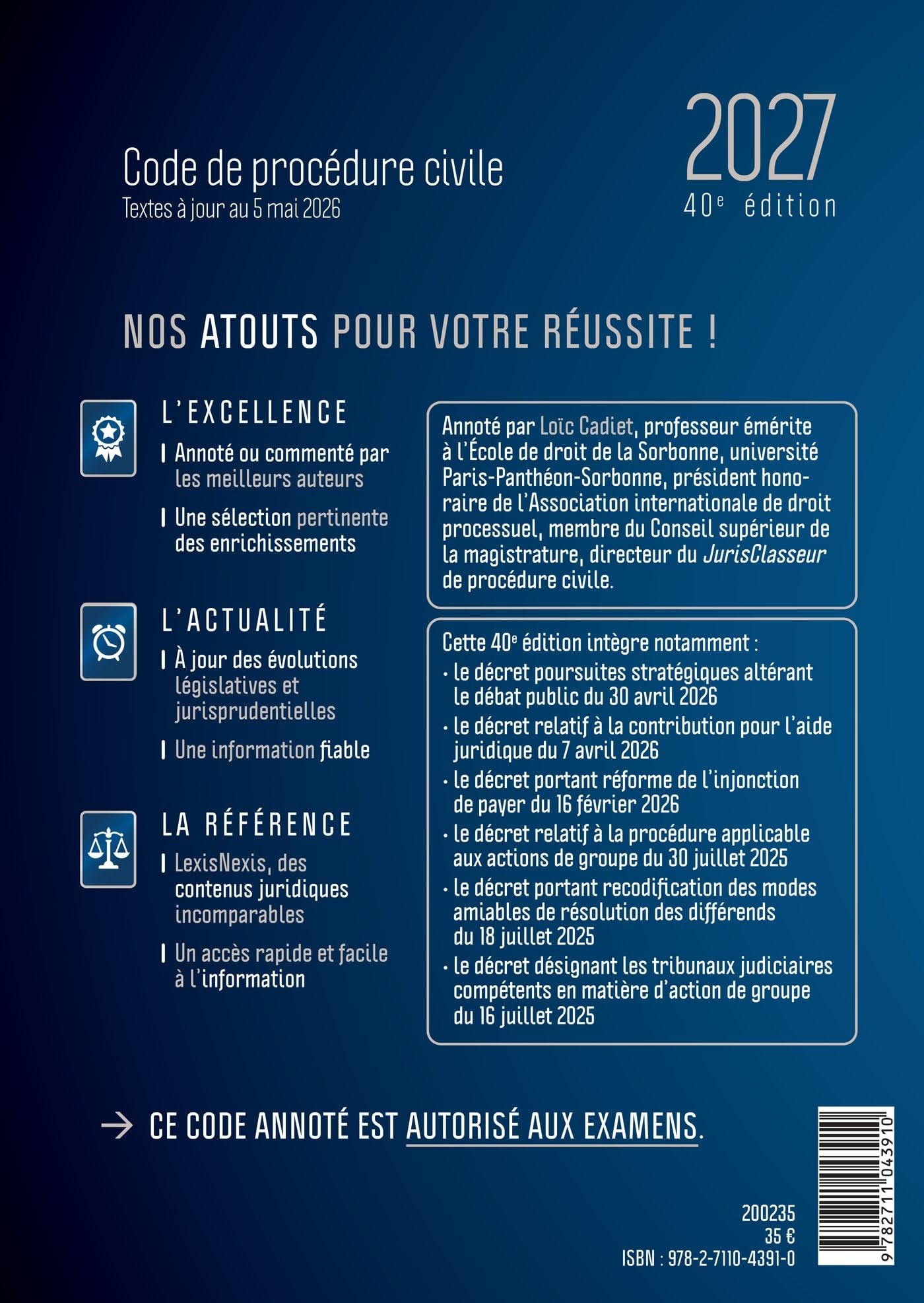 Code de procédure civile 2027