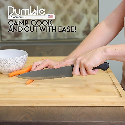 Miniatura 7 de Dumble Tabla de cubierta para estufa de autocaravana, tabla de cortar de bambú de 30 x 21 pulgadas, cubierta de estufa para caravana, remolque de