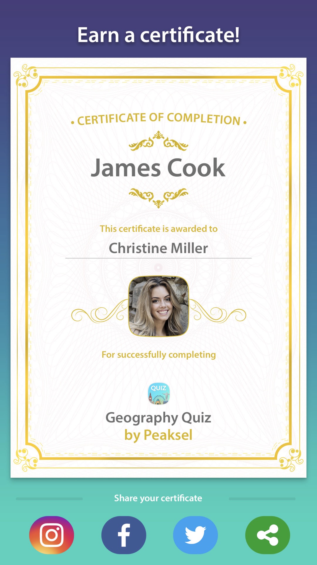 Geography Quiz - App on Amazon Appstore