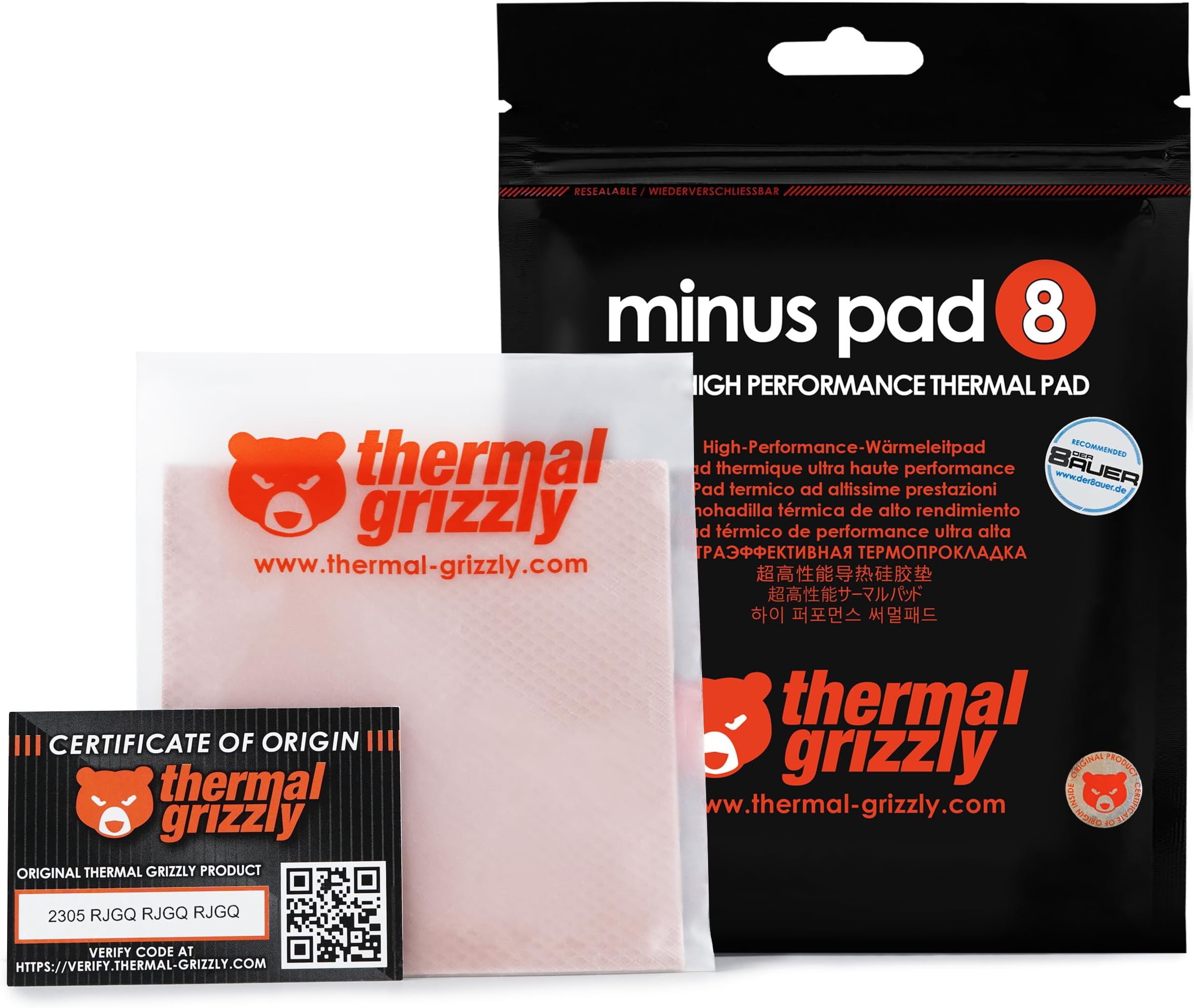 Minus Pad 8-100x 100x 15 mm
